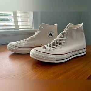 SIZE 10 men’s Tan Converse Chuck Taylor '70 High
Purchased from Kith